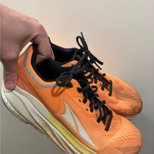 Altra Men's Vibrant Orange Athletic Shoes